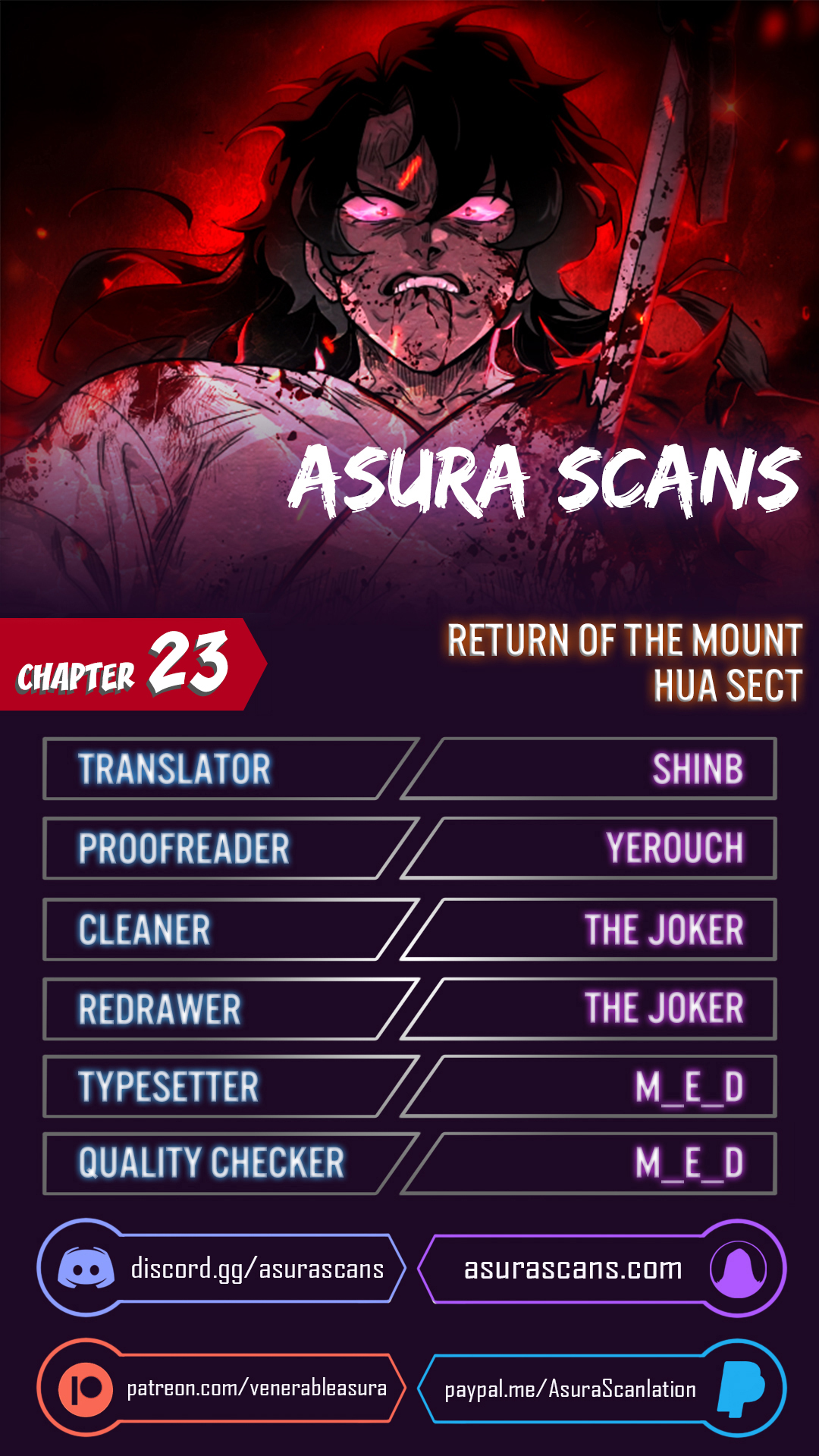 Return of the Mount Hua Sect Chapter 23 image 01